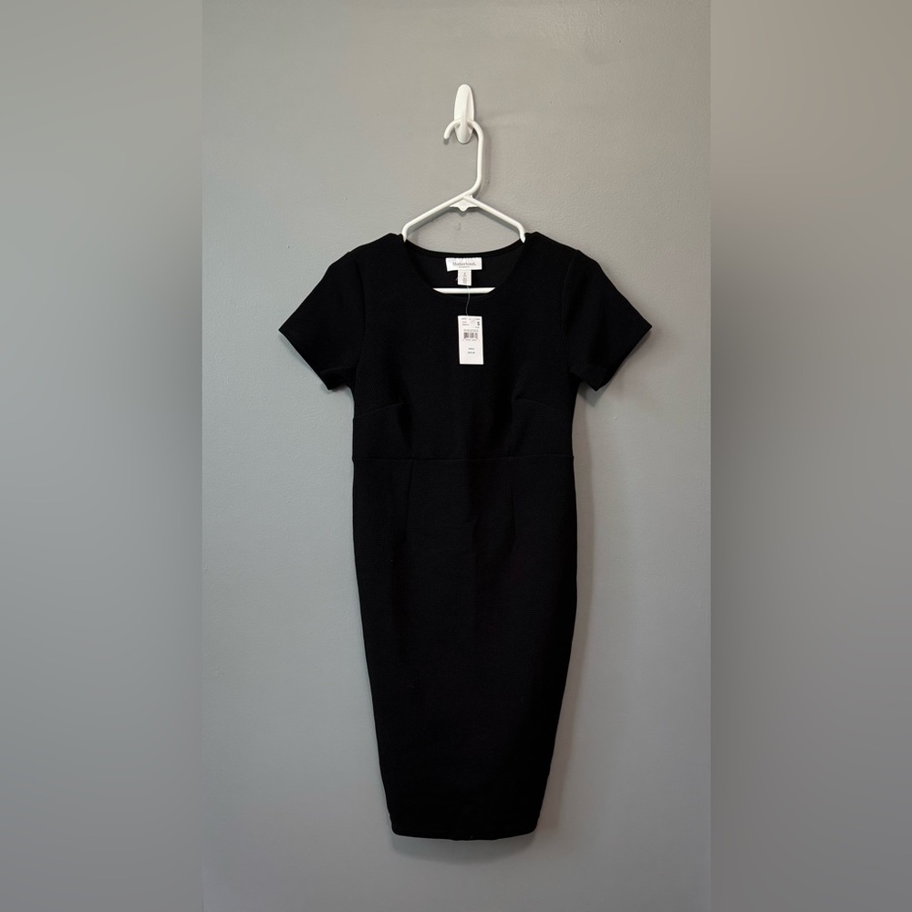 Motherhood: Classic Black Dress
